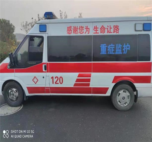 晋城救护车出租服务案例3